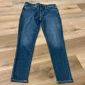 American Eagle Outfitters Dark Blue Skinny Jeans